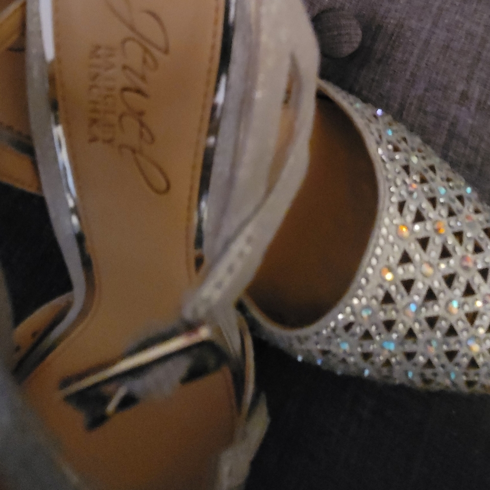 Sparkly heels